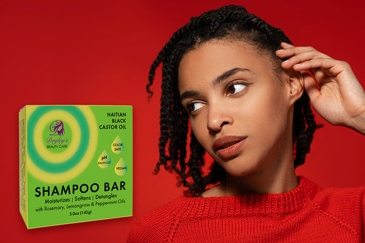 Doyley's Haitian Black Castor Oil Shampoo Bar Blog Image.