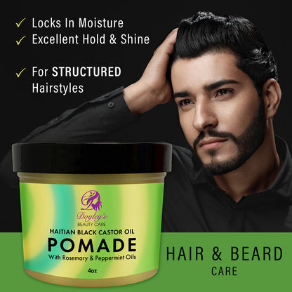 Doyley's Haitian Black Castor Oil Pomade 4oz